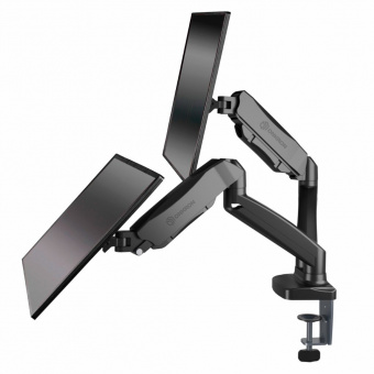 Кронштейн для мониторов Onkron G160 черный 13"-32" макс.16кг настольный поворот и наклон верт.перемещ. - купить недорого с доставкой в интернет-магазине