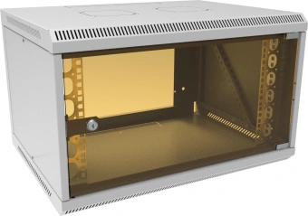 Шкаф коммутационный Suprlan (05-1063) настенный 6U 600x450мм пер.дв.стекл направл.под закл.гайки 70кг RAL 7035 385мм 15.7кг 360мм - купить недорого с доставкой в интернет-магазине