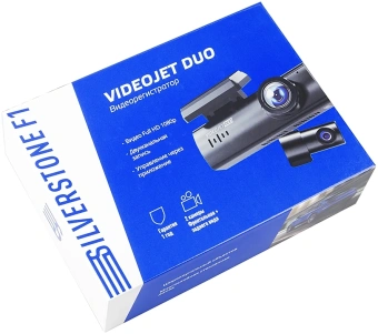 Видеорегистратор Silverstone F1 S8-WiFi VideoJet DUO черный 1080x1920 1080p 150гр. - купить недорого с доставкой в интернет-магазине