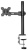 Кронштейн для мониторов ЖК Buro BU-M051-M черный 17"-32" макс.8кг крепление к столешнице поворот и наклон - купить недорого с доставкой в интернет-магазине