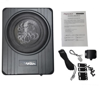 Сабвуфер автомобильный Prology Box-8 100Вт активный (20см/8") - купить недорого с доставкой в интернет-магазине