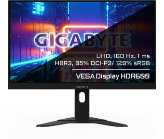 Монитор Gigabyte 27" M27U черный IPS LED 1ms 16:9 HDMI M/M матовая HAS 400cd 178гр/178гр 3840x2160 160Hz G-Sync FreeSync Premium Pro DP 4K USB 6.48кг - купить недорого с доставкой в интернет-магазине