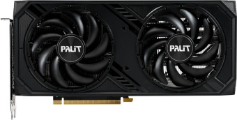 Видеокарта Palit PCI-E 4.0 RTX4070 SUPER DUAL OC NVIDIA GeForce RTX 4070 Super 12Gb 192bit GDDR6X 1980/21000 HDMIx1 DPx3 HDCP Ret - купить недорого с доставкой в интернет-магазине