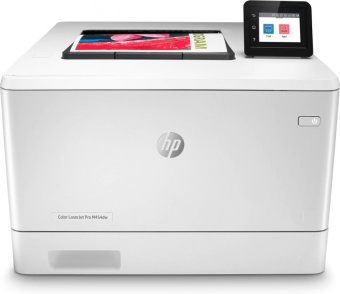 Принтер лазерный HP Color LaserJet Pro M454dw (W1Y45A) A4 Duplex Net WiFi белый - купить недорого с доставкой в интернет-магазине