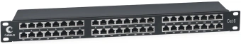 Патч-панель Cabeus PLHD-48-CAT.6-SH-DUAL IDC-1U 19" 1U 48xRJ45 кат.6 FTP - купить недорого с доставкой в интернет-магазине