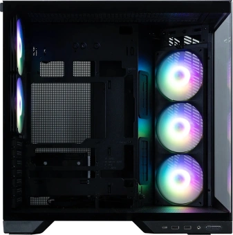 Корпус Zalman D50 черный без БП ATX 11x120mm 2x140mm 2xUSB3.0 audio bott PSU - купить недорого с доставкой в интернет-магазине