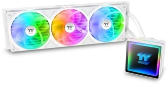 Система водяного охлаждения Thermaltake TH360 V3 Snow ARGB Soc-AM5/AM4/1200/1700/1851 белый 4-pin 37.8dB Al Ret (CL-W468-PL12SW-A) - купить недорого с доставкой в интернет-магазине