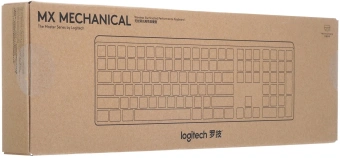 Клавиатура Logitech MX Mechanical механическая черный USB беспроводная BT/Radio slim LED (920-010766) - купить недорого с доставкой в интернет-магазине