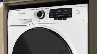 Стиральная машина Hotpoint NSD 7249 D AVE RU класс: A-40% загр.фронтальная макс.:7кг белый инвертер - купить недорого с доставкой в интернет-магазине