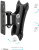 Кронштейн для телевизора Kromax CORBEL-1 черный 10"-32" макс.25кг настенный поворот и наклон - купить недорого с доставкой в интернет-магазине