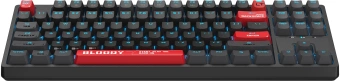Клавиатура A4Tech Bloody AT87 механическая черный/красный USB for gamer LED (AT87) - купить недорого с доставкой в интернет-магазине