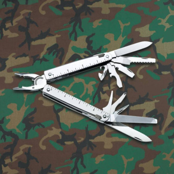 Мультитул Victorinox SwissTool (3.0323.L) 115мм 28функц. чехол кожаный серебристый карт.коробка - купить недорого с доставкой в интернет-магазине