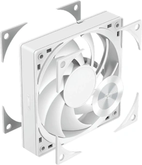 Вентилятор для корпуса PcCooler F5 R120 120х120x25 белый 4-pin (F5R120-WHNT1-GL) Ret - купить недорого с доставкой в интернет-магазине