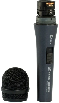 Микрофон проводной Sennheiser E 825-S черный - купить недорого с доставкой в интернет-магазине