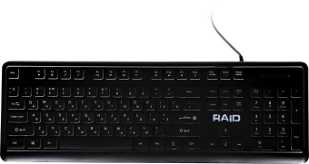 Клавиатура Defender GK-778DL черный USB slim for gamer LED (45778) кабель 1.5м - купить недорого с доставкой в интернет-магазине