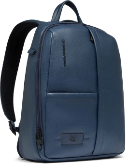 Рюкзак мужской Piquadro Russel CA6765W137/BLU синий натур.кожа - купить недорого с доставкой в интернет-магазине