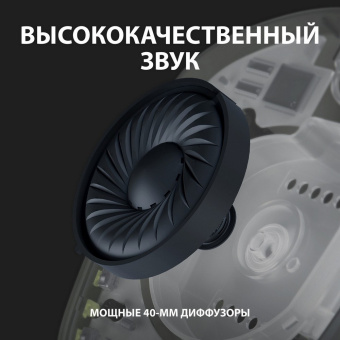 Наушники с микрофоном Logitech G435 синий/розовый накладные Radio оголовье (981-001062) - купить недорого с доставкой в интернет-магазине