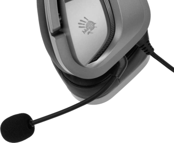 Наушники с микрофоном A4Tech Bloody G575 серый 2м мониторные USB оголовье (G575 USB/ GREY) - купить недорого с доставкой в интернет-магазине