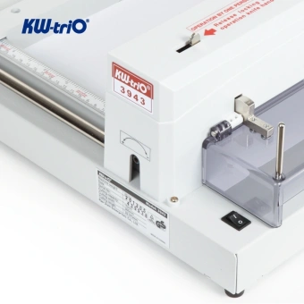Резак гильотинный Kw-Trio 3943 A4/150лист./370мм/ручн.прижим - купить недорого с доставкой в интернет-магазине