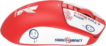 Мышь A4Tech Bloody R72 Pro красный/белый/рисунок оптическая 26000dpi беспров. USB-C 7but (R72 PRO PYRO BLAZE) - купить недорого с доставкой в интернет-магазине