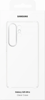 Чехол (клип-кейс) Samsung для Samsung Galaxy S25 Ultra Clear Case S25 Ultra прозрачный (EF-QS938CTEGRU) - купить недорого с доставкой в интернет-магазине