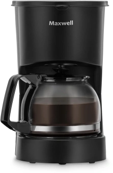 Кофеварка капельная Maxwell MW-1657 BK 600Вт черный - купить недорого с доставкой в интернет-магазине