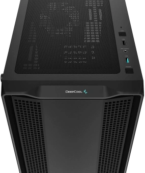 Корпус Deepcool CC360 ARGB черный без БП mATX 5x120mm 4x140mm 1xUSB2.0 1xUSB3.0 audio bott PSU - купить недорого с доставкой в интернет-магазине