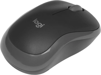 Мышь Logitech M186 черный/серый оптическая 1000dpi беспров. USB для ноутбука 2but (910-004131) - купить недорого с доставкой в интернет-магазине