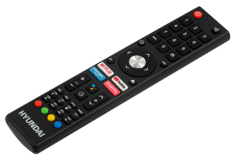 Телевизор QLED Hyundai 65" H-LED65QBU7500 Android TV Frameless черный/серебристый 4K Ultra HD 60Hz DVB-T DVB-T2 DVB-C DVB-S DVB-S2 USB WiFi Smart TV - купить недорого с доставкой в интернет-магазине