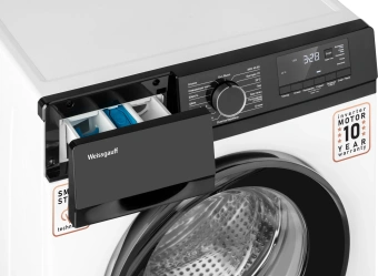 Стиральная машина Weissgauff WM 45127 DC Inverter Steam класс: A+++ загр.фронтальная макс.:7кг белый инвертор - купить недорого с доставкой в интернет-магазине