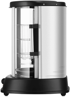 Шашлычница электрическая Kitfort КТ-1411 1500Вт серебристый/черный - купить недорого с доставкой в интернет-магазине