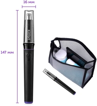 Триммер Kitfort KT-3105 черный 5Вт - купить недорого с доставкой в интернет-магазине