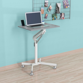 Стол для ноутбука Cactus VM-FDS101B столешница МДФ серый 70x52x105см (CS-FDS101WGY) - купить недорого с доставкой в интернет-магазине