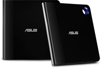 Привод Blu-Ray-RW Asus SBW-06D5H-U черный/серебристый USB3.0 slim ultra slim M-Disk Mac внешний RTL - купить недорого с доставкой в интернет-магазине