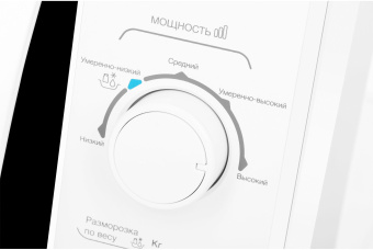 Микроволновая Печь Hyundai HYM-M2067 20л. 700Вт белый - купить недорого с доставкой в интернет-магазине