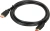 Кабель аудио-видео Buro HDMI 1.4 HDMI (m)/HDMI (m) 2м. позолоч.конт. черный (BHP2M) - купить недорого с доставкой в интернет-магазине