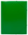 Папка на резинке Buro -PRB04GREEN A4 пластик кор.15мм 0.5мм зеленый - купить недорого с доставкой в интернет-магазине