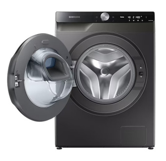 Стиральная машина Samsung WD10T754CBX/LD класс: A загр.фронтальная макс.:10.5кг (с сушкой) темно-серебристый инвертер - купить недорого с доставкой в интернет-магазине