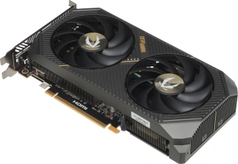 Видеокарта Zotac PCI-E 5.0 RTX 5060TI 8GB AMP NVIDIA GeForce RTX 5060TI 8Gb 128bit GDDR7 2632/28000 HDMIx1 DPx3 HDCP Ret - купить недорого с доставкой в интернет-магазине