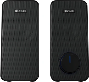 Колонки Оклик OK-175 2.0 черный 10Вт портативные - купить недорого с доставкой в интернет-магазине