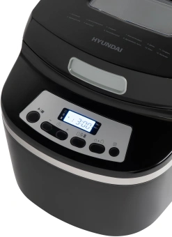 Хлебопечь Hyundai HYBM-P0613 600Вт черный/серебристый - купить недорого с доставкой в интернет-магазине