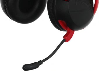 Наушники с микрофоном HyperX Cloud Mini черный/красный накладные BT оголовье (7G8F1AA) - купить недорого с доставкой в интернет-магазине