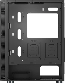 Корпус Montech X3 Glass черный без БП ATX 3x140mm 2xUSB2.0 1xUSB3.0 audio bott PSU - купить недорого с доставкой в интернет-магазине