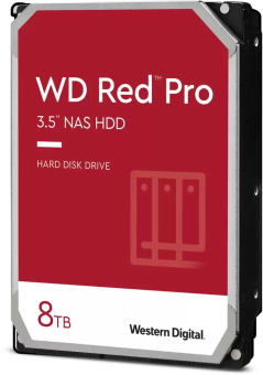 Жесткий диск WD SATA-III 8TB WD8003FFBX NAS Red Pro (7200rpm) 256Mb 3.5" - купить недорого с доставкой в интернет-магазине