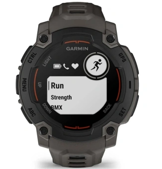 Смарт-часы Garmin Instinct E 1.4" AMOLED корп.серый рем.серый (010-02933-00) - купить недорого с доставкой в интернет-магазине