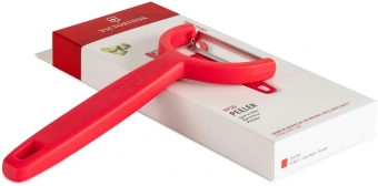 Овощечистка Victorinox Ypsoс лезвием двухсторон. красный упак.:европодвес (6.0963.1) - купить недорого с доставкой в интернет-магазине