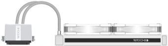 Система водяного охлаждения ID-Cooling Dashflow 240 Basic одноцветная Soc-AM4/1151/1200/2066/1700 белый 4-pin 15.2-35.2dB Al+Cu 260W 2250gr Ret (DASHFLOW 240 BASIC WHITE) - купить недорого с доставкой в интернет-магазине