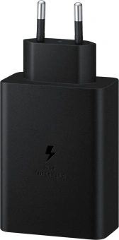 Сетевое зар./устр. Samsung EP-T6530 65W 3A (PD) USB/2xUSB Type-C для Samsung черный (EP-T6530NBEGEU) - купить недорого с доставкой в интернет-магазине