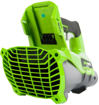 Воздуходувка Greenworks G40ABK4 пит.:от аккум. зеленый/черный - купить недорого с доставкой в интернет-магазине