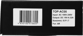 Блок питания TopON TOP-AC05 120W 19V-19V 6.32A от бытовой электросети LED индикатор - купить недорого с доставкой в интернет-магазине